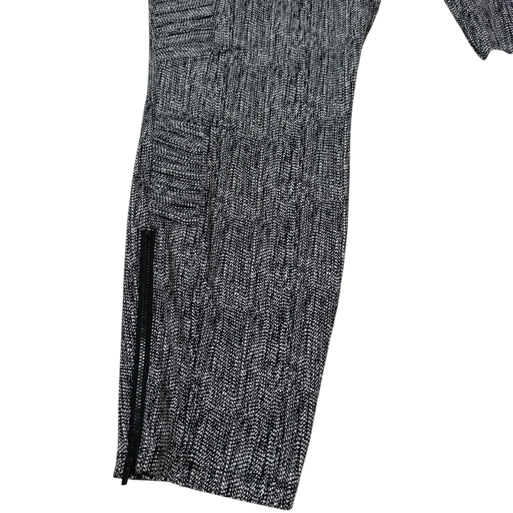 Athleta Delancey Textured Moto Tight Athletic Leggings Zipper Detail Size 2X - Picture 8 of 14